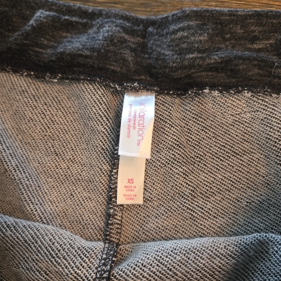 Xhileration Sleepware Shorts Heather Gray - Picture 4 of 5